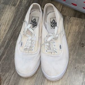 White Van sneakers - Worn twice!